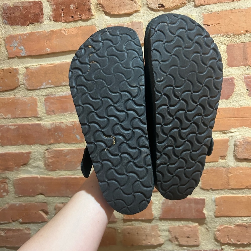 Birkenstock Black Suede Mules - Picture 6 of 6